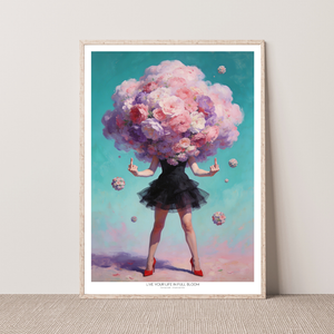Kunstplakat - Pink sky