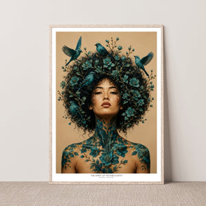 Kunstplakat - The spirit of mother earth