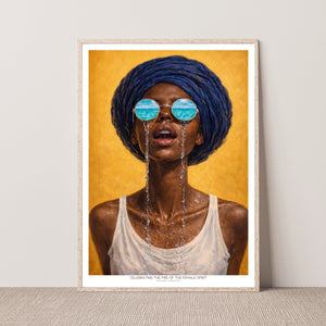 Kunstplakat - Portrait of a Woman