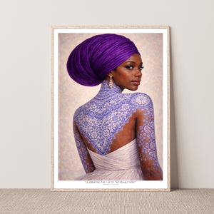 Kunstplakat - Portrait of a Woman