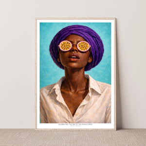 Kunstplakat - Portrait of a Woman
