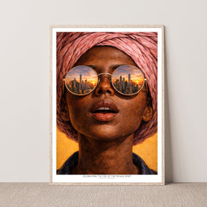 Kunstplakat - Portrait of a Woman