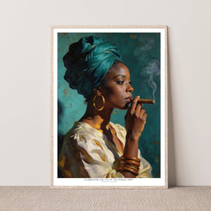 Kunstplakat - Portrait of a Woman