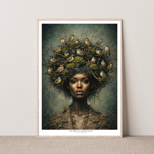 Kunstplakat - The spirit of mother earth ok