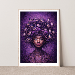 Kunstplakat - The spirit of mother earth