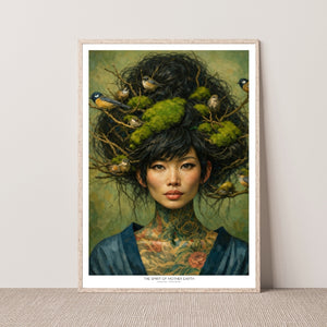 Kunstplakat - The spirit of mother earth