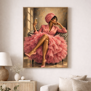 Lærredstryk – The Pink Lounge