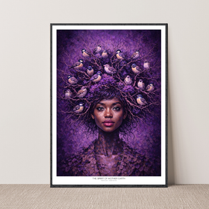 Kunstplakat - The spirit of mother earth