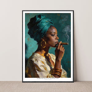 Kunstplakat - Portrait of a Woman