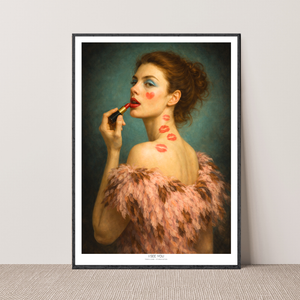 Kunstplakat - Dressed to Kiss