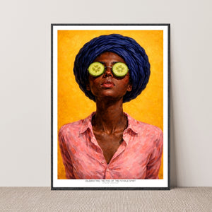 Kunstplakat - Portrait of a Woman