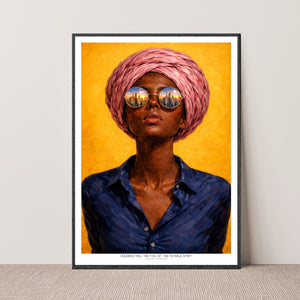Kunstplakat - Portrait of a Woman