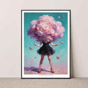 Kunstplakat - Pink sky
