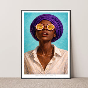 Kunstplakat - Portrait of a Woman
