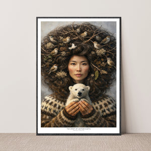 Kunstplakat - The spirit of mother earth