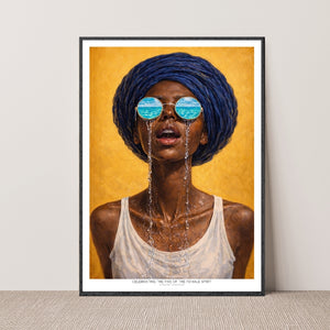 Kunstplakat - Portrait of a Woman