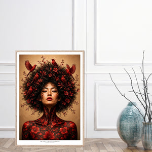 Kunstplakat - The spirit of mother earth