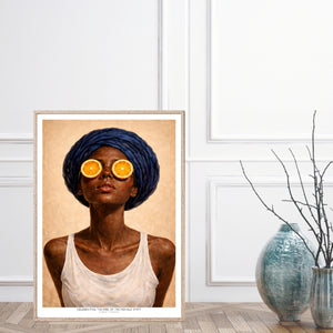 Kunstplakat - Portrait of a Woman