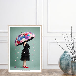 Kunstplakat - Live life in full bloom