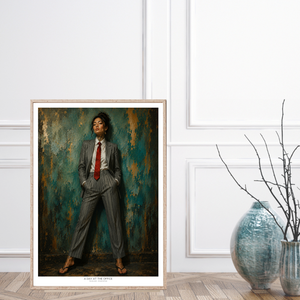 Kunstplakat - A Day at the Office