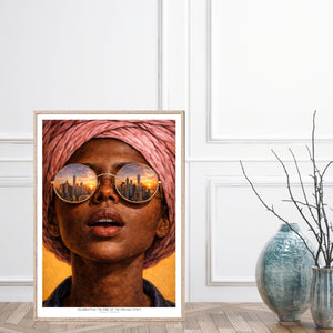 Kunstplakat - Portrait of a Woman