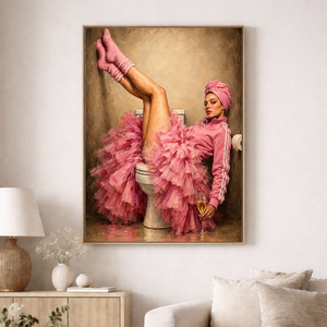 Lærredstryk – Pink Gone Wild