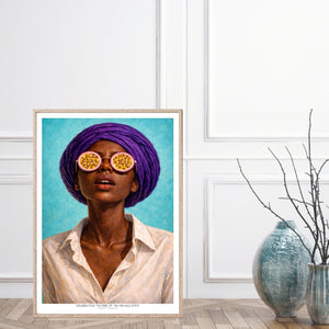Kunstplakat - Portrait of a Woman