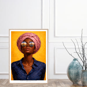 Kunstplakat - Portrait of a Woman