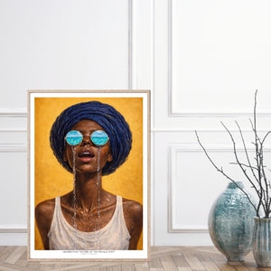 Kunstplakat - Portrait of a Woman