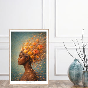 Kunstplakat - Live life in full colour