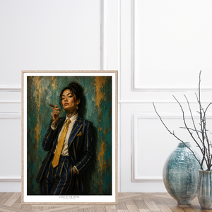 Kunstplakat - A Day at the Office
