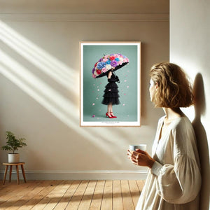 Kunstplakat - Live life in full bloom