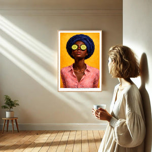 Kunstplakat - Portrait of a Woman