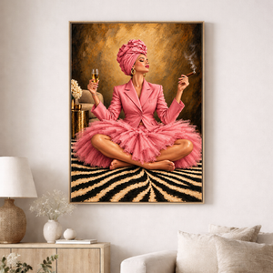 Lærredstryk – Pink State of Mind