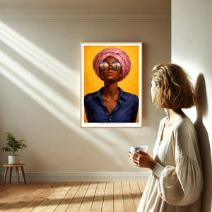 Kunstplakat - Portrait of a Woman