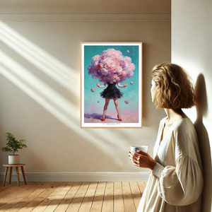 Kunstplakat - Pink sky