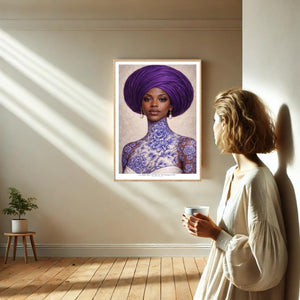 Kunstplakat - Portrait of a Woman