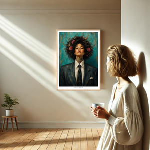 Kunstplakat - A Day at the Office