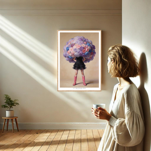 Kunstplakat - Purple Sky