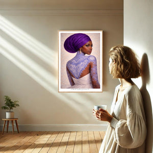 Kunstplakat - Portrait of a Woman