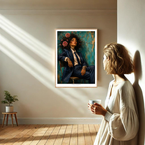 Kunstplakat - A Day at the Office