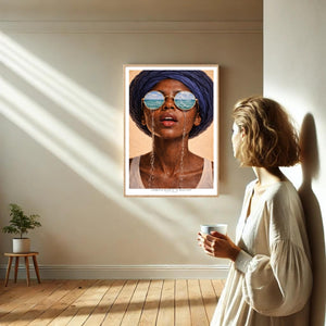 Kunstplakat - Portrait of a Woman