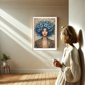 Kunstplakat - Live life in full colour