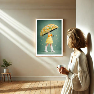 Kunstplakat - Live life in full bloom