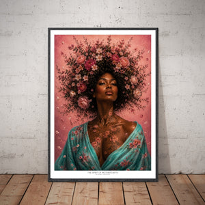 Kunstplakat - The spirit of mother earth
