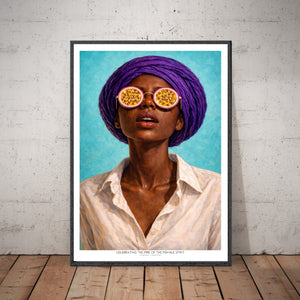 Kunstplakat - Portrait of a Woman
