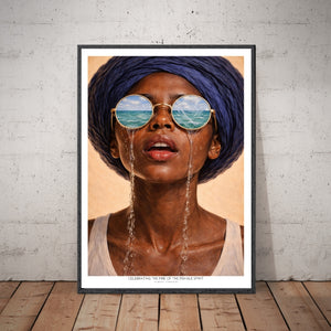 Kunstplakat - Portrait of a Woman
