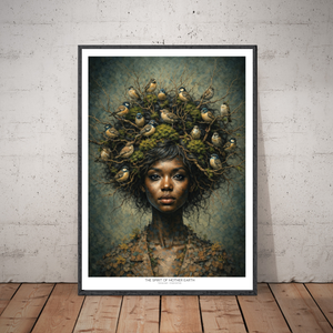 Kunstplakat - The spirit of mother earth ok