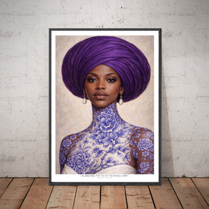 Kunstplakat - Portrait of a Woman