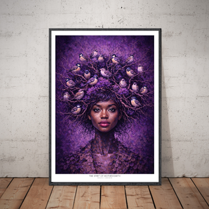 Kunstplakat - The spirit of mother earth